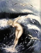 Louis Lcart Waves oil painting artist